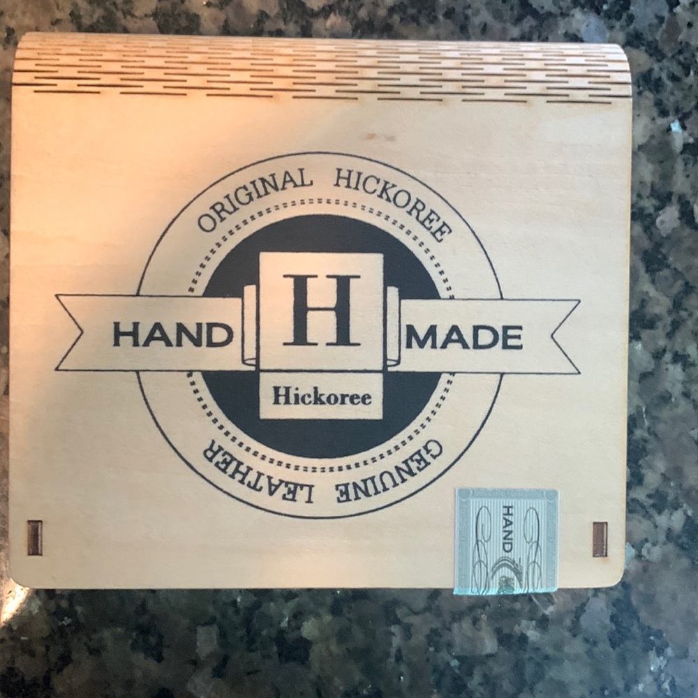 Hickoree Handmade Leather wallet
